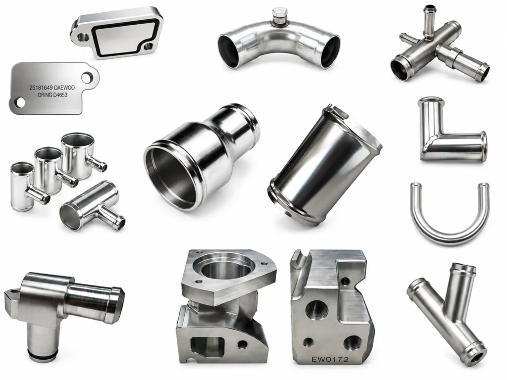 INOX AND METAL CAR PARTS SPECIAL CONNECTIONS